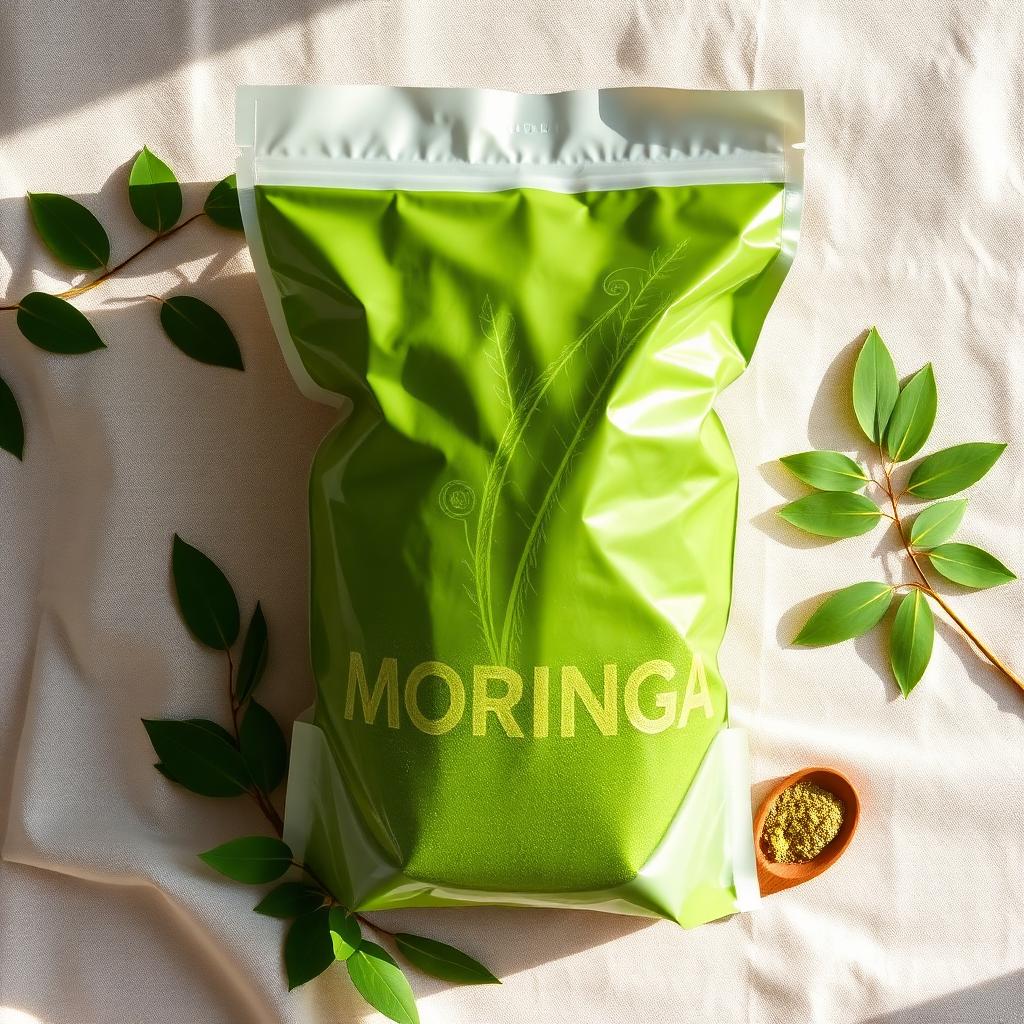 Moringa Powder — Bulk — 1 kg Miracle Tree Powder